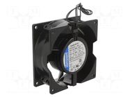 Fan: AC; axial; 230VAC; 92.5x92.5x38mm; 67m3/h; 33dBA; ball; 2400rpm EBM-PAPST