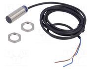 Sensor: inductive; OUT: 2-wire NO; 0÷5mm; 24÷240VAC; 24÷240VDC; M18 TELEMECANIQUE SENSORS