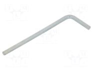 Wrench; hex key; HEX 2.5mm; Overall len: 56mm BM GROUP