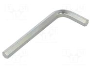 Wrench; hex key; HEX 10mm; Overall len: 112mm BM GROUP