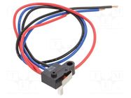 Microswitch SNAP ACTION; 1A/30VDC; SPDT; Rcont max: 100mΩ; Pos: 2 OMRON Electronic Components