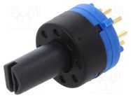 Switch: rotary; Pos: 7; 0.2A/48VDC; Poles number: 1; 45°; -40÷85°C C&K