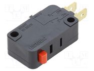 Microswitch SNAP ACTION; 0.1A/30VDC; without lever; SPDT; Pos: 2 OMRON Electronic Components