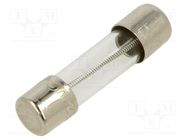 Fuse: fuse; time-lag; 1.6A; 250VAC; cylindrical,glass; 5x20mm; 5ET BEL FUSE