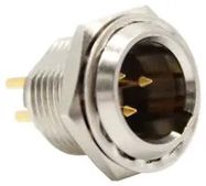 CONN, XLR AUDIO, PLUG, 3POS, PANEL