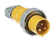 CONN, MAIN PLUG, 2P3W, 20A, 125V, YEL