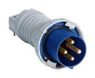 CONN, MAIN PLUG, 3P4W, 60A, 250V, BLUE