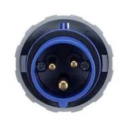 CONN, MAIN PLUG, 2P3W, 20A, 250V, BLUE