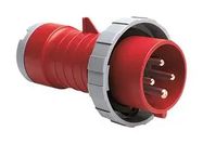 CONN, MAIN PLUG, 3P4W, 16A, 415V, RED