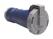 CONN, MAIN SOCKET, 2P3W, 20A, 250V, BLU