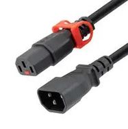 PWR CORD, IEC C13-IEC C14, 10 