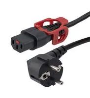 PWR CORD, R/A CEE 7/7 PLUG-IEC C13, 3.3 