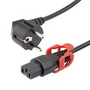 PWR CORD, R/A CEE 7/7 PLUG-IEC C13, 9.8 