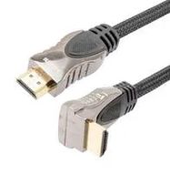 CABLE ASSY, HDMI R/A PLUG-PLUG, 3.3 