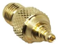 RF ADAPTOR, SMA JACK-MMCX PLUG, 50 OHM