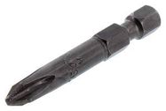 HEX BIT, PHILLIPS, #2X49MM, TOOL STEEL