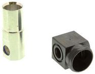 BUSBAR SOCKET, BLK, 000AWG