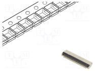 Connector: FFC/FPC; horizontal; PIN: 20; ZIF; SMT; 30V; 0.4A; H: 1mm GCT