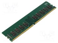 DRAM memory; DDR4 DIMM ECC; 2666MHz; 1.2VDC; industrial; 1Gx8 GOODRAM INDUSTRIAL