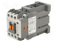 Contactor: 3-pole; NO x3; Auxiliary contacts: NO + NC; 12VDC; 22A LS ELECTRIC