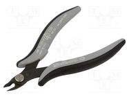Pliers; cutting,miniature,curved; ESD; 132mm; with small chamfer PIERGIACOMI