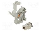 Socket; RJ45; PIN: 8; Cat: 6a; shielded; Layout: 8p8c; IDC; angled PHOENIX CONTACT