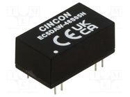 Converter: DC/DC; 10W; Uin: 18÷74V; Uout: 5VDC; Iout: 2000mA; THT CINCON