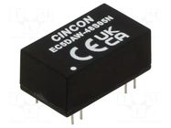 Converter: DC/DC; 10W; Uin: 18÷74VDC; Uout: 5VDC; Iout: 2000mA; THT CINCON