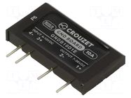Relay: solid state; Ucntrl: 4÷10VDC; Variant: current source; GND CROUZET