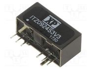 Converter: DC/DC; 9W; Uin: 9÷36V; Uout: 3.3VDC; Iout: 2000mA; SIP8 XP POWER