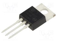 IC: voltage regulator; LDO,linear,fixed; 1.8V; 1A; TO220-3; THT MICROCHIP TECHNOLOGY