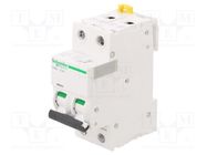 Circuit breaker; 230/400VAC; 100÷144VDC; Inom: 2A; Poles: 2; 15kA SCHNEIDER ELECTRIC