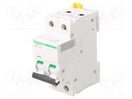 Circuit breaker; 230/400VAC; 100÷144VDC; Inom: 6A; Poles: 2; 15kA SCHNEIDER ELECTRIC