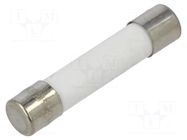 Fuse: fuse; 2A; 250VAC; quick blow; ceramic; 6.3x32mm; brass OPTIFUSE