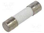 Fuse: fuse; quick blow; 1.25A; 250VAC; ceramic; 5x20mm; brass; FCD OPTIFUSE
