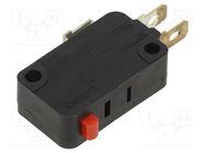 Microswitch SNAP ACTION; 0.1A/30VDC; without lever; SPDT; Pos: 2 OMRON Electronic Components