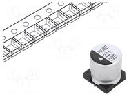 Capacitor: electrolytic; SMD; 220uF; 25VDC; Ø10x10.5mm; 2000h; AEH KYOCERA AVX