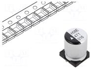Capacitor: electrolytic; SMD; 470uF; 16VDC; Ø10x12.5mm; 2000h; AEH KYOCERA AVX