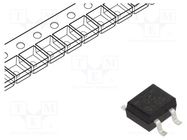 Bridge rectifier: single-phase; 1kV; If: 0.5A; Ifsm: 30A; DB-1MS DC COMPONENTS