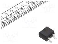 Bridge rectifier: single-phase; 100V; If: 0.5A; Ifsm: 30A; DB-1MS DC COMPONENTS