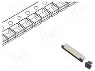 Connector: FFC/FPC; vertical; PIN: 30; ZIF; SMT; 500mA; tinned; 30mΩ CONNFLY