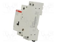 Relay: installation; monostable; NO x2; Ucoil: 24VAC,24VDC; 16A ABB