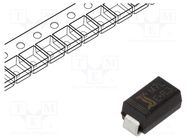 Diode: rectifying; SMD; 1kV; 1A; 1.5us; SMA; Ufmax: 1.1V; Ifsm: 22A DIOTEC SEMICONDUCTOR