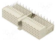 Connector: PCB to PCB; female; PIN: 110; 2mm; Z-PACK; tinned; THT TE Connectivity