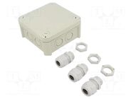 Enclosure: junction box; X: 114mm; Y: 114mm; Z: 58mm; IP67; T 60 OBO BETTERMANN