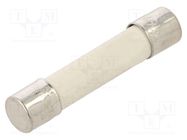 Fuse: fuse; time-lag; 25A; 250VAC; 125VDC; ceramic,cylindrical EATON/BUSSMANN