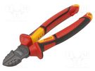 Pliers; side,cutting,insulated; 180mm Milwaukee
