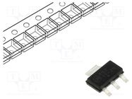 IC: voltage regulator; LDO,linear,fixed; 2.5V; 1A; SOT223; SMD ONSEMI