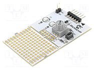 Dev.kit: Microchip PIC; PIC10; prototyping area,potentiometer MICROCHIP TECHNOLOGY