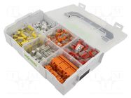 Quick splice; 221; 24A; 450V; for cable; spring clamp; 0.2÷2.5mm2 WAGO